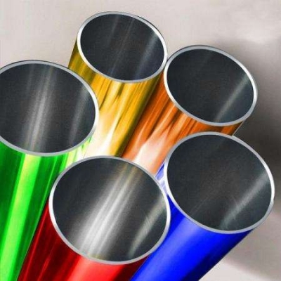 Decorative Colored Stainless Steel Pipe Tube
