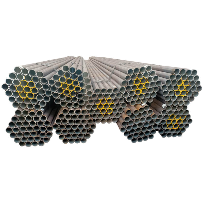 ERW Q345 Q235B ERW Circle Pipe Welded Pipe Black Round Steel Pipe